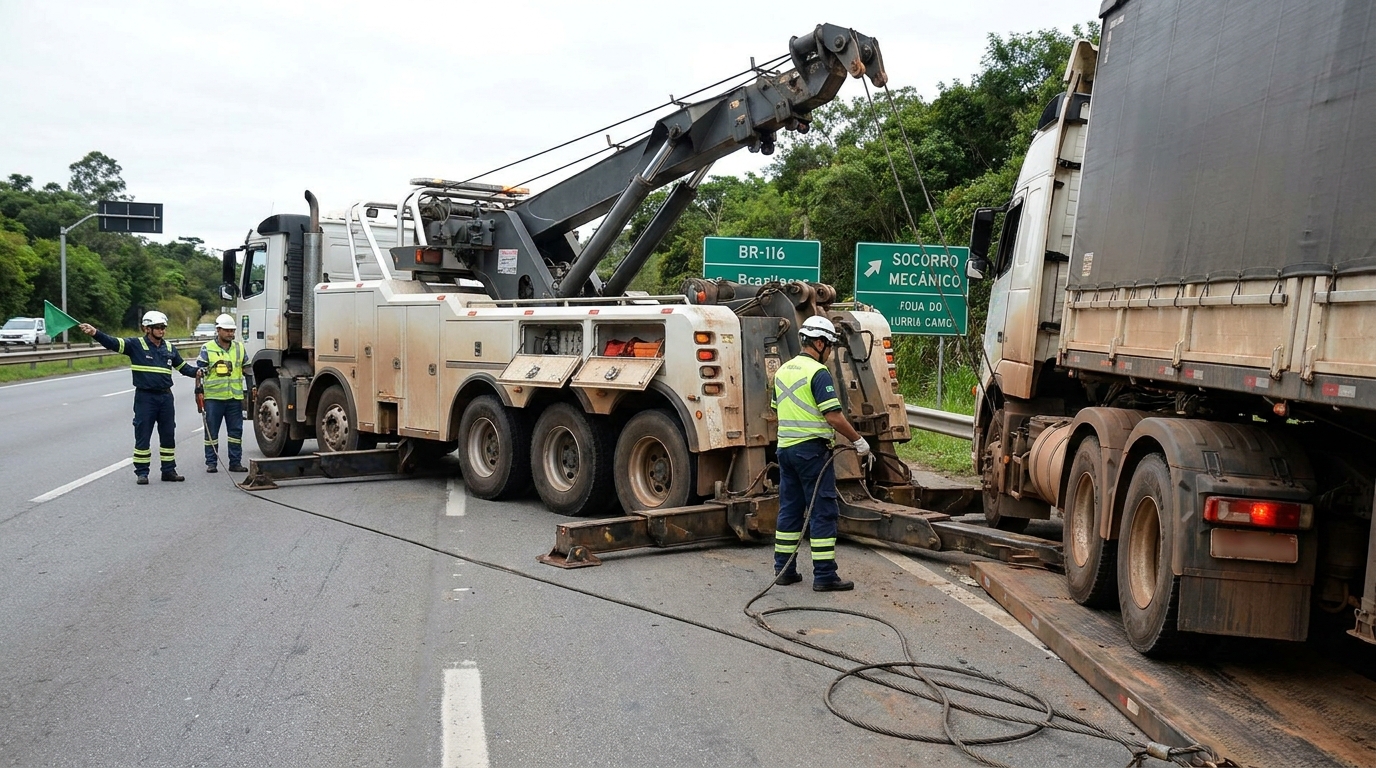 Guincho para Cavalo Mecânico em Uberlândia‑MG