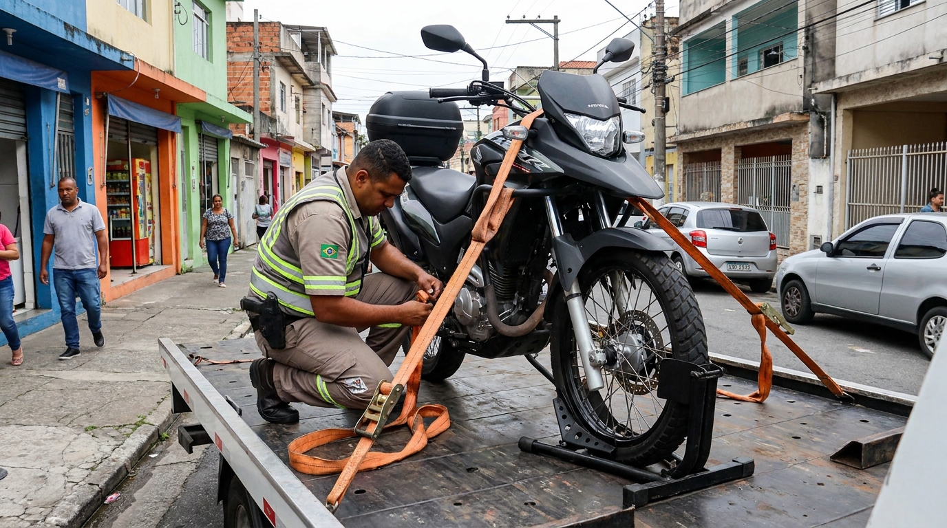 Transporte de Motocicleta em Uberlândia‑MG